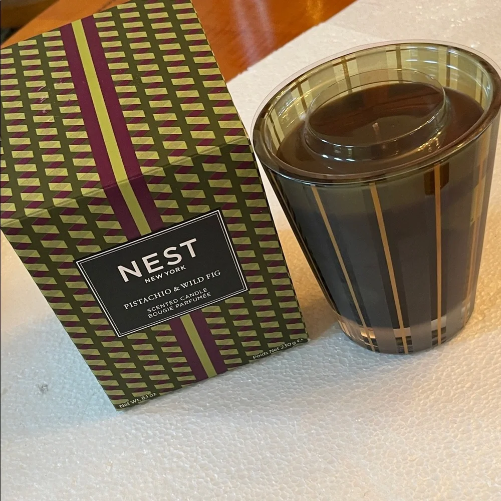 New Nest Pistachio & Wild Fig Scented Candle